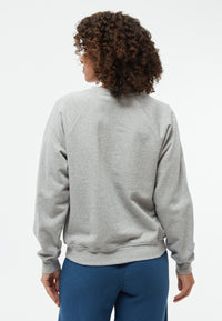 Givn Berlin Sweater GBYARA (Heart) aus Bio-Baumwolle mit Stickerei Sweater Grey Melange
