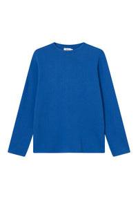 Givn Berlin Sweater IAN aus recycelter Baumwolle Sweater Deep Blue