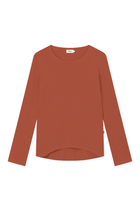 Givn Berlin Sweater LUCIA aus recycelter Baumwolle Sweater Copper