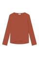 Givn Berlin Sweater LUCIA aus recycelter Baumwolle Sweater Copper