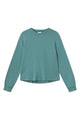 Givn Berlin Sweater SAMANTHA aus recycelter Baumwolle Sweater Petrol