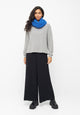 Givn Berlin Sweater SAMANTHA aus recycelter Baumwolle Sweater Stone Grey