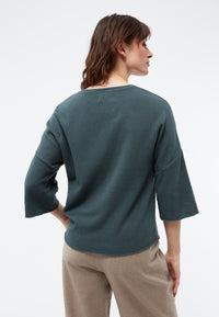 Givn Berlin Sweater SONA aus recycelter Baumwolle Sweater Green