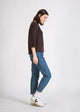 Givn Berlin Sweater SONA aus recycelter Baumwolle Sweater Moor