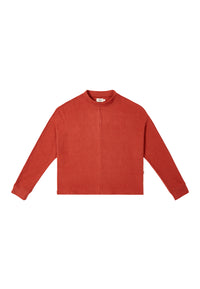 Givn Berlin Sweater WILMA aus recycelter Baumwolle Sweater Copper