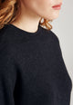 Givn Berlin Sweater WILMA aus recycelter Baumwolle Sweater Dark Grey