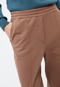 Givn Berlin Sweathose LARA aus Bio-Baumwolle Trousers Muddy Brown
