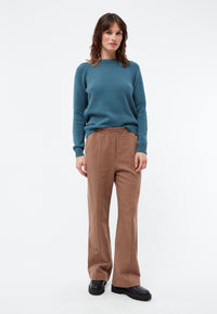 Givn Berlin Sweathose LARA aus Bio-Baumwolle Trousers Muddy Brown