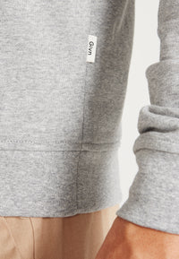 Givn Berlin Sweatjacke WINSTON aus Bio-Baumwolle Sweater Mercury Grey