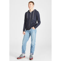 Givn Berlin Sweatjacke WINSTON aus Bio-Baumwolle Sweater Midnight Blue