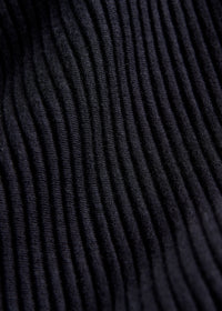 Givn Berlin Sweatshirt WILMA aus Bio-Baumwolle Sweater Black (Rib)