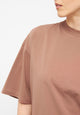 Givn Berlin T-Shirt AMALIA aus Bio-Baumwolle T-Shirt Truffle Beige
