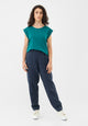 Givn Berlin T-Shirt GBCAPRI relaxed Fit aus Bio-Baumwolle T-Shirt Malachite Green