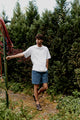 Givn Berlin T-Shirt GBCLIFF (Sun) relaxed Fit aus Bio-Baumwolle T-Shirt White
