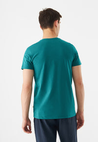 Givn Berlin T-Shirt GBCOLBY regular aus Bio-Baumwolle T-Shirt Malachite Green