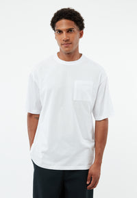 Givn Berlin T-Shirt GBEVAN oversize aus Bio-Baumwolle T-Shirt White