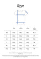 Givn Berlin T-Shirt GBJULIA (HEART) aus Bio-Baumwolle mit Stickerei T-Shirt Black / White (Stripes)