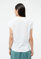 Givn Berlin T-Shirt GBLAILA (ANGRY CAT) aus Bio-Baumwolle mit Stickerei T-Shirt White