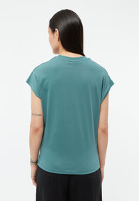 Givn Berlin T-Shirt GBLAILA aus Bio-Baumwolle T-Shirt Graphite Green