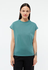 Givn Berlin T-Shirt GBLAILA aus Bio-Baumwolle T-Shirt Graphite Green