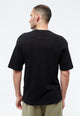 Givn Berlin T-Shirt GBLASSE aus Baumwoll-Leinen Mix T-Shirt Black (Linen)