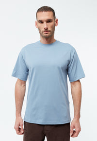 Givn Berlin T-Shirt GBLASSE aus Bio-Baumwolle T-Shirt Frosty Blue
