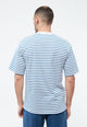 Givn Berlin T-Shirt GBLASSE aus Bio-Baumwolle T-Shirt Blazing Blue / White (Stripes)
