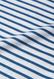 Givn Berlin T-Shirt GBLASSE aus Bio-Baumwolle T-Shirt Blazing Blue / White (Stripes)