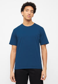Givn Berlin T-Shirt LASSE aus Bio-Baumwolle T-Shirt Moroccan Blue
