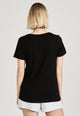 Givn Berlin T-Shirt LENA aus TENCEL™ Lyocell T-Shirt Black (Tencel)