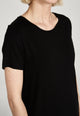 Givn Berlin T-Shirt LENA aus TENCEL™ Lyocell T-Shirt Black (Tencel)