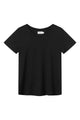 Givn Berlin T-Shirt LENA aus TENCEL™ Lyocell T-Shirt Black (Tencel)