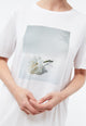 Givn Berlin T-Shitr MASHA (Rose)  aus Bio-Baumwolle T-Shirt White