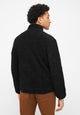 Givn Berlin Teddyfell-Cardigan EMILIO  aus Bio-Baumwolle Jacket Black