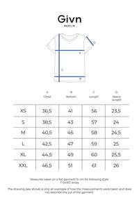 Givn Berlin Top GBANAIS aus Bio-Baumwoll Jersey T-Shirt Light Mint (Rib)