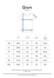 Givn Berlin Top GBANAIS aus Bio-Baumwoll Jersey T-Shirt White (Rib)