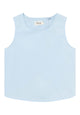 Givn Berlin Top GBDOROTHY aus Baumwolle mit Rückendetail Blouse Ice Blue