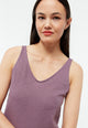 Givn Berlin Top GBJETTE aus Baumwoll-Leinen Mix Top English Violet (Linen)