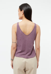 Givn Berlin Top GBJETTE aus Baumwoll-Leinen Mix Top English Violet (Linen)