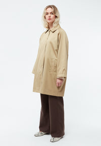 Givn Berlin Trenchcoat GBMIKA aus Bio-Baumwolle Jacket Beige