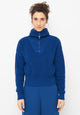 Givn Berlin Troyer-Strickpullover LUZ aus Bio-Baumwolle Sweater Deep Blue