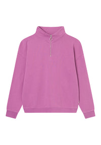 Givn Berlin Troyer-Sweater DAKOTA aus Bio-Baumwolle Sweater Soft Violet