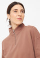 Givn Berlin Troyer-Sweater DAKOTA aus Bio-Baumwolle Sweater Truffle Beige