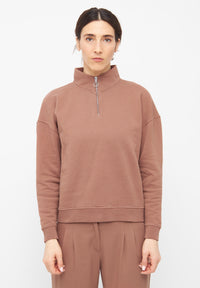 Givn Berlin Troyer-Sweater DAKOTA aus Bio-Baumwolle Sweater Truffle Beige