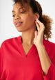 Givn Berlin Tunikabluse GBHARRIETTE relaxed Fit aus LENZING™ ECOVERO™ Blouse Strawberry