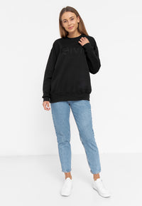 Givn Berlin Unisex-Sweater JOY aus Bio-Baumwolle Sweater Black