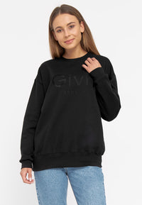 Givn Berlin Unisex-Sweater JOY aus Bio-Baumwolle Sweater Black