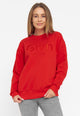 Givn Berlin Unisex-Sweater JOY aus Bio-Baumwolle Sweater Lava Red