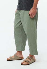 Givn Berlin Weite Hose GBERWIN aus Bio-Baumwolle Trousers Eucalyptus Green