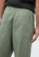 Givn Berlin Weite Hose GBERWIN aus Bio-Baumwolle Trousers Eucalyptus Green